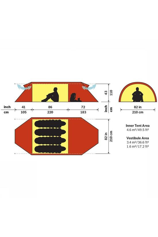 Hilleberg Keron GT 4P Tunneltent