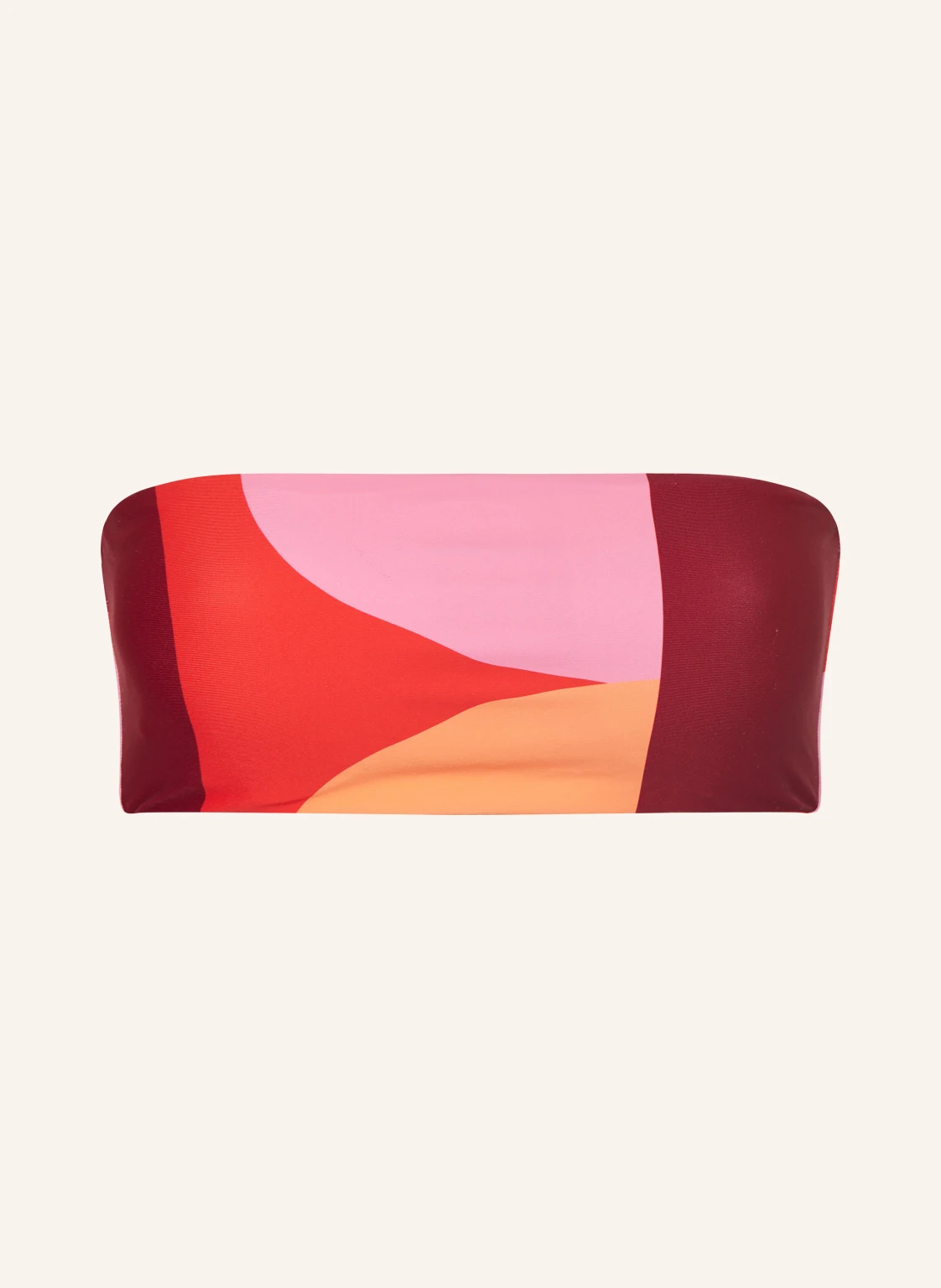 SEAFOLLY Bandeau-Bikini-Top SORRENTO FLAME zum Wenden