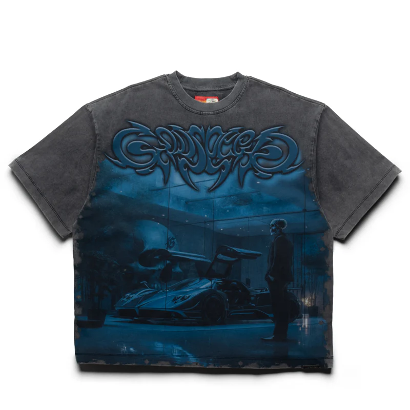 Godspeed New York Showroom Miami Superrun Tee - Grey Wash