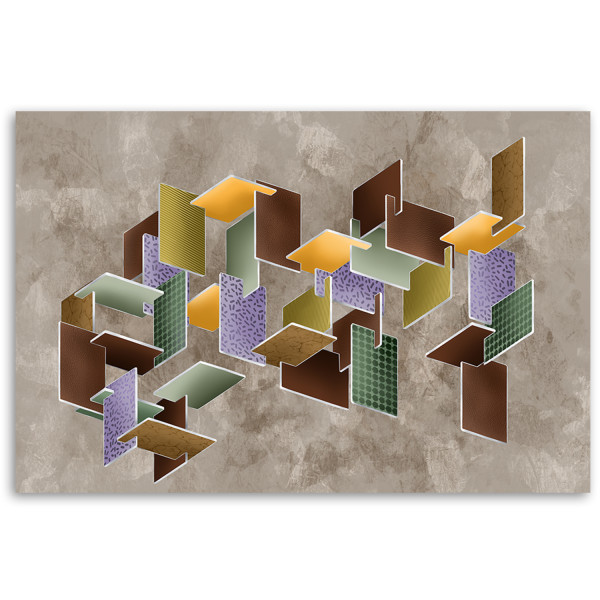 Feeby Obraz na płótnie Puzzle 3D