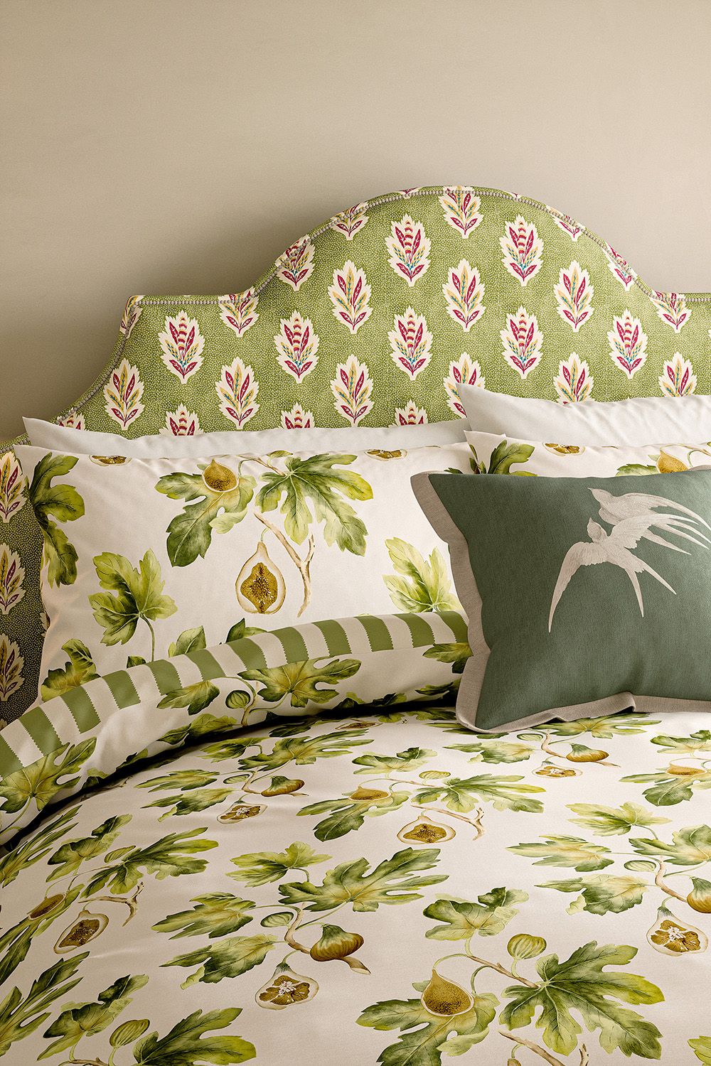 Sanderson Fig Harvest' Cotton Duvet Cover Set