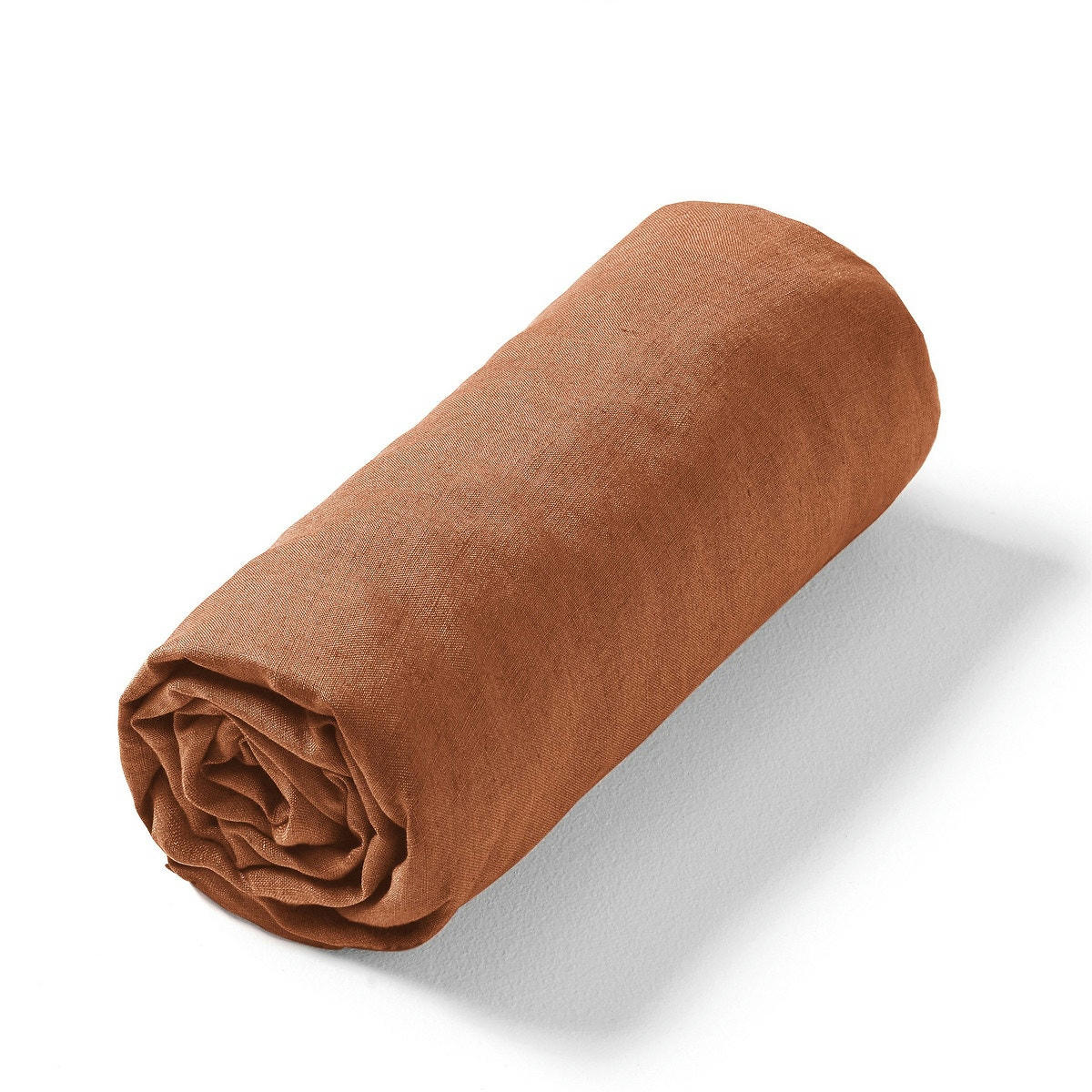 Drap-housse lin lavé, Elina pour matelas épais