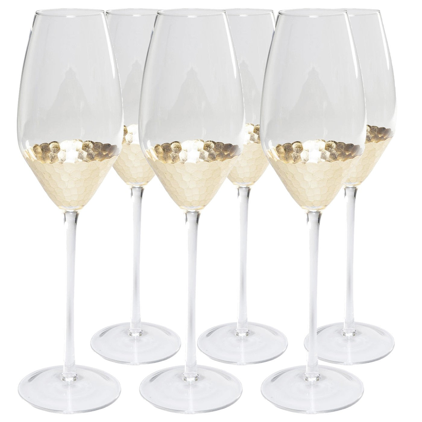Champagneglazen Gobi (6 set) Kare Design