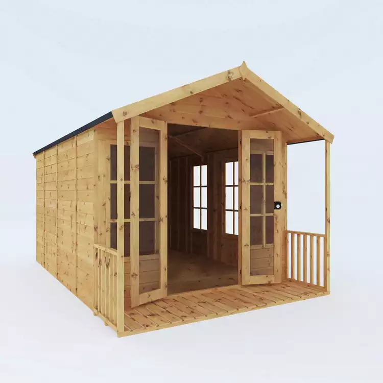Mercia Wooden 12 x 8ft Premium Wessex Summerhouse