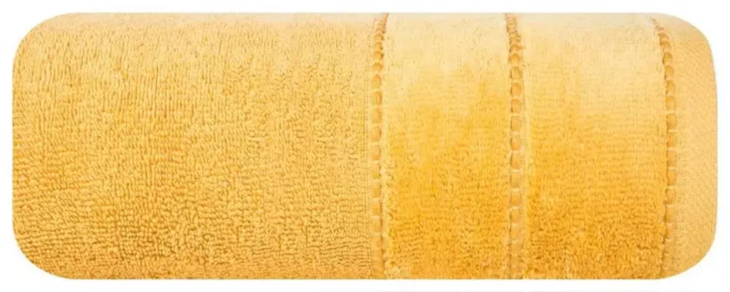Ręcznik Mari 70x140 musztardowy 500g/m2 frotte