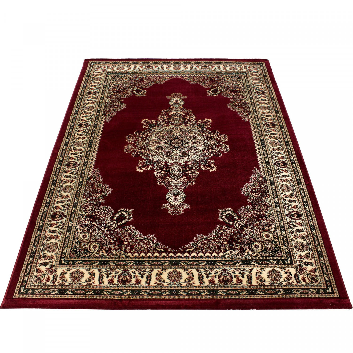 Dywan klasyczny Marrakesh rozeta czerwony 80 cm x 150 cm