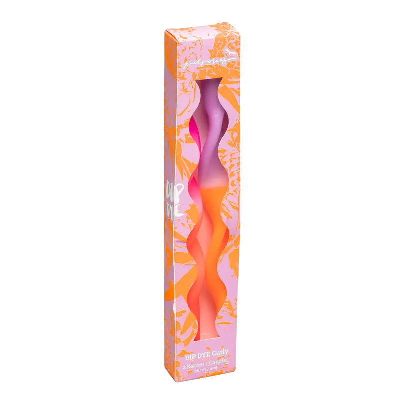 Stabkerze 2er-Set Curly-5506