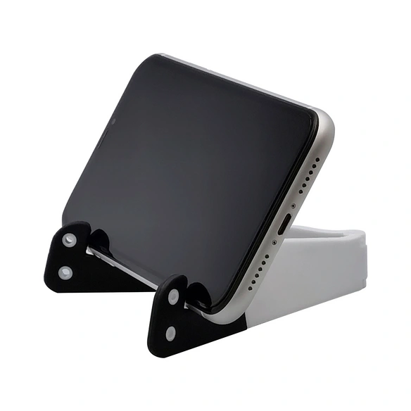 Smartphone-Halter, schwarz-weiß, BxHxL: 0,8 x 3,2 x 11,3 cm