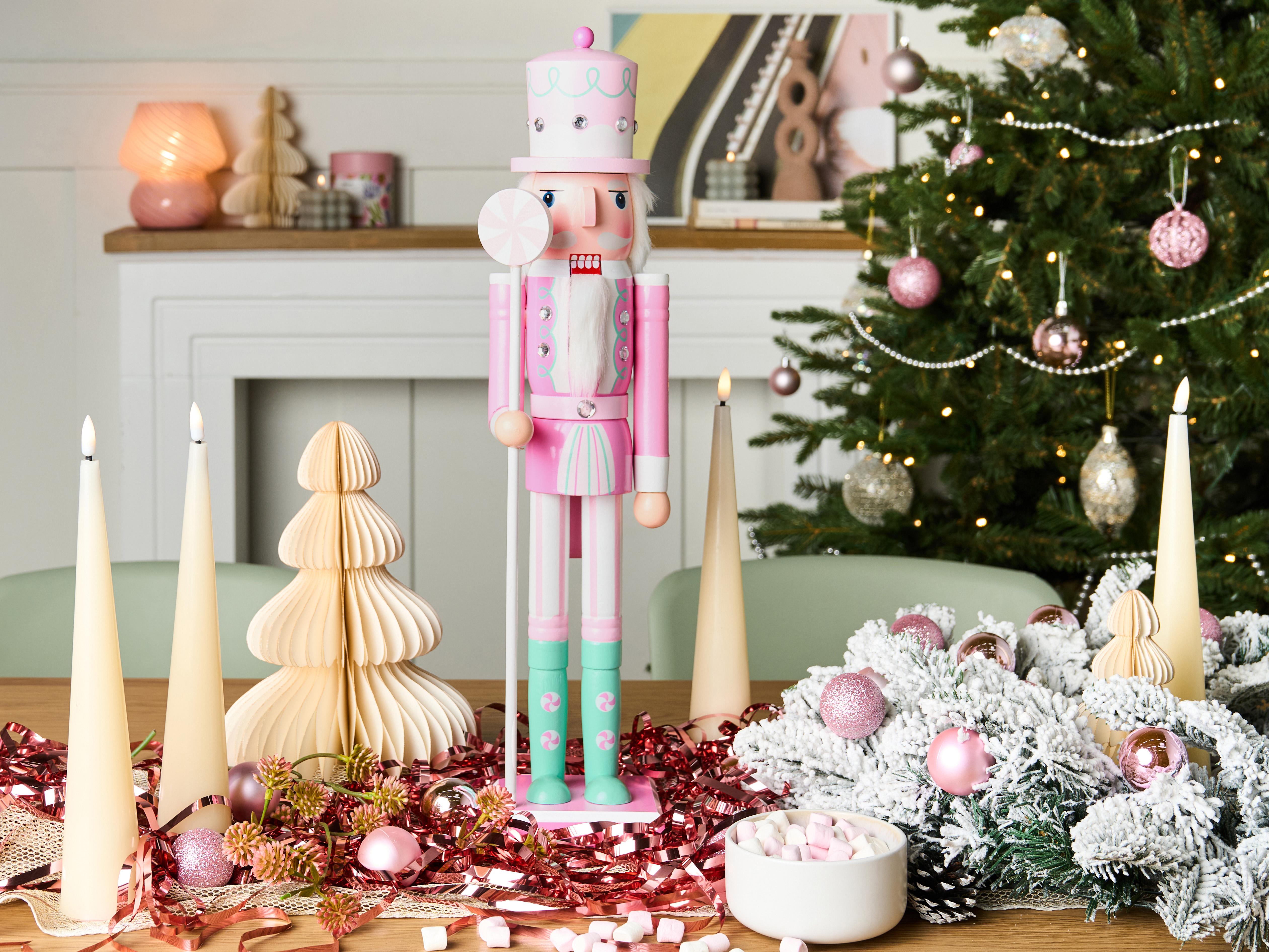 Figurine DALALVEN Nutcracker 50 cm Pink
