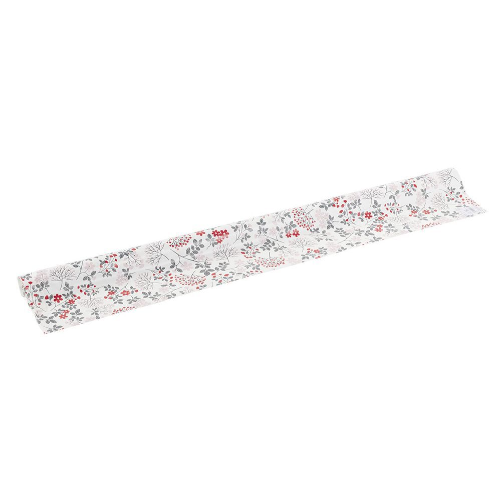 Toile cirée imprimé liberty rouge L140cm