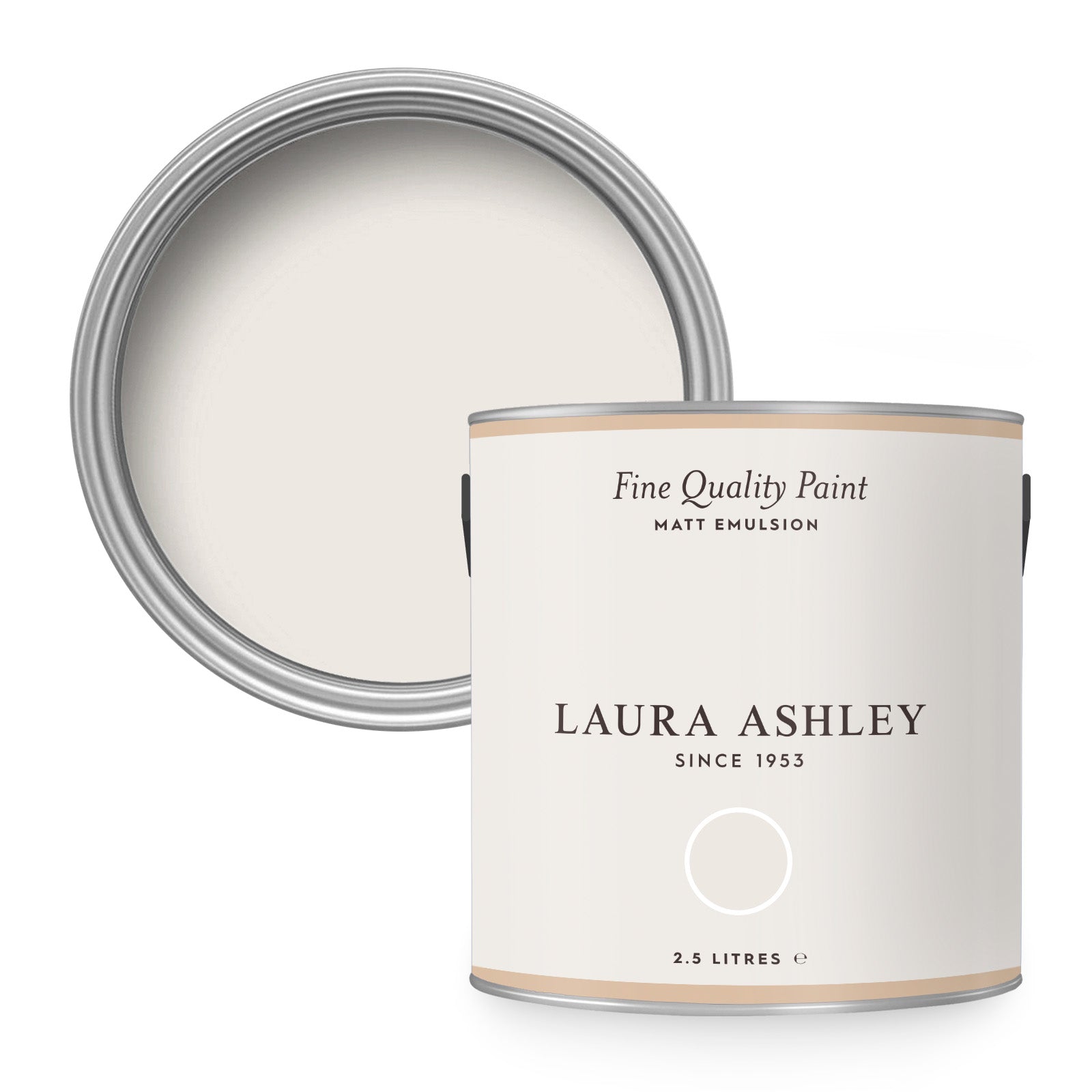 Laura Ashley Muurverf Mat Pearl 2,5 liter