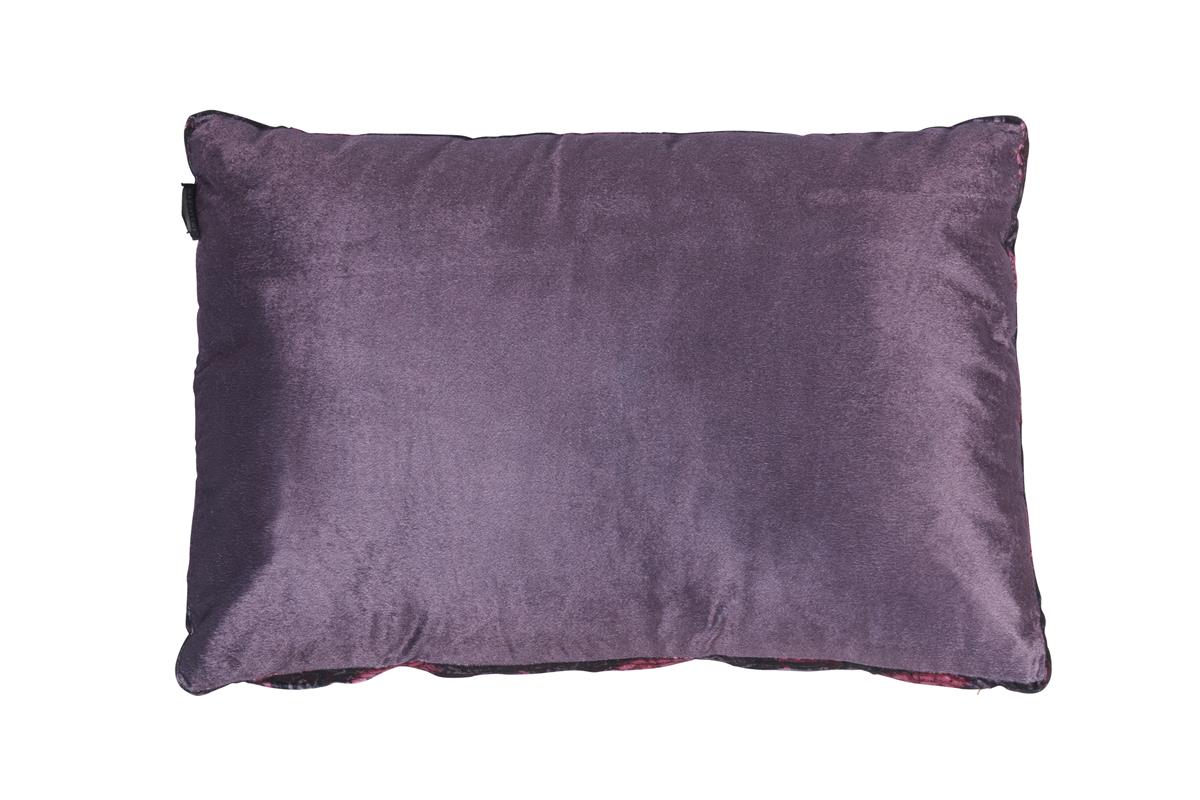 KAAT Amsterdam decoratiekussen Boline - 40x60 cm - aubergine