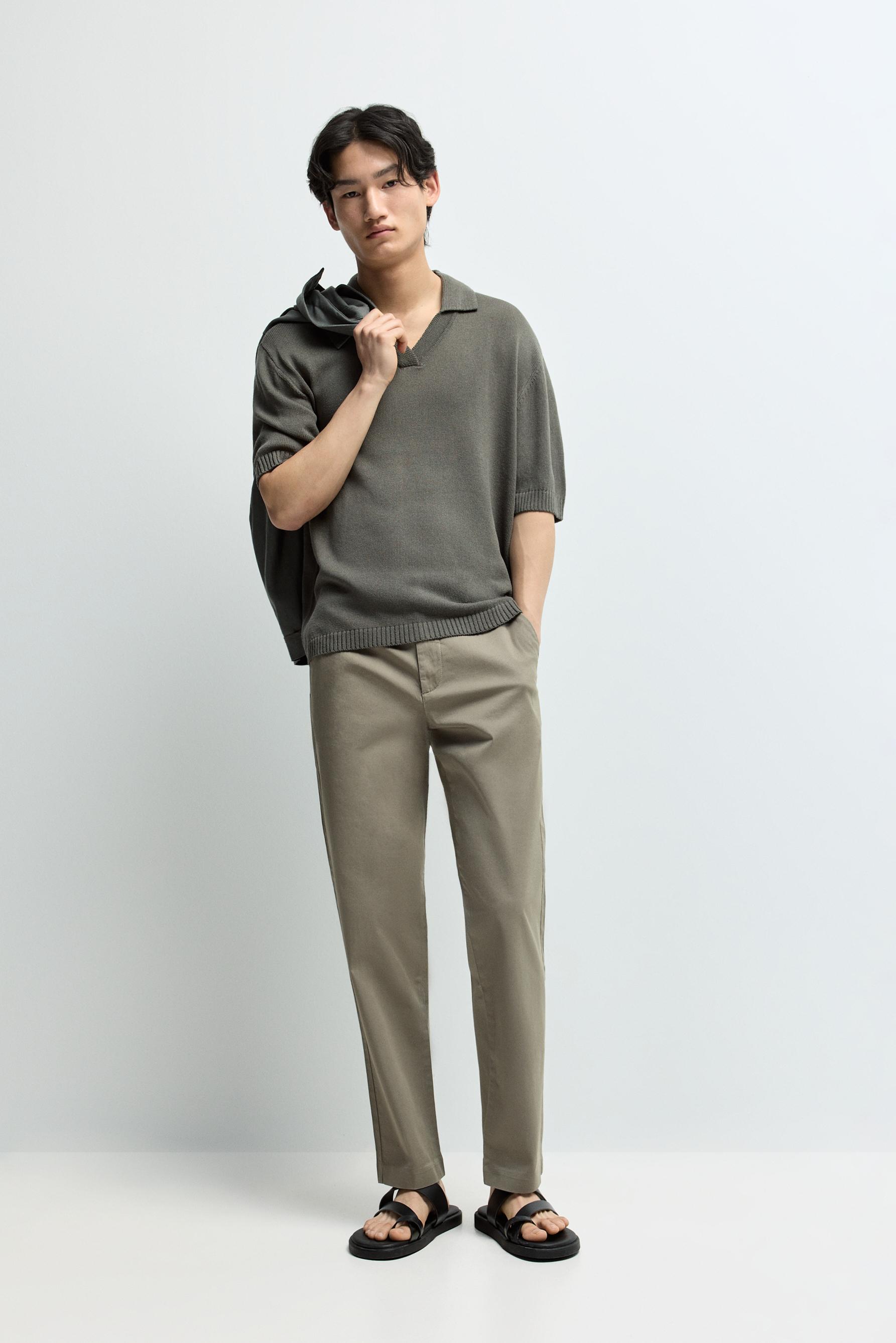 Pantalón slim chino