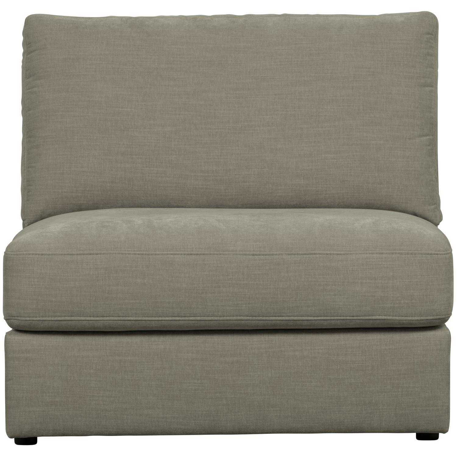 vtwonen 1-zits bank element zonder arm Family - Warm Grijs - 85x90x98