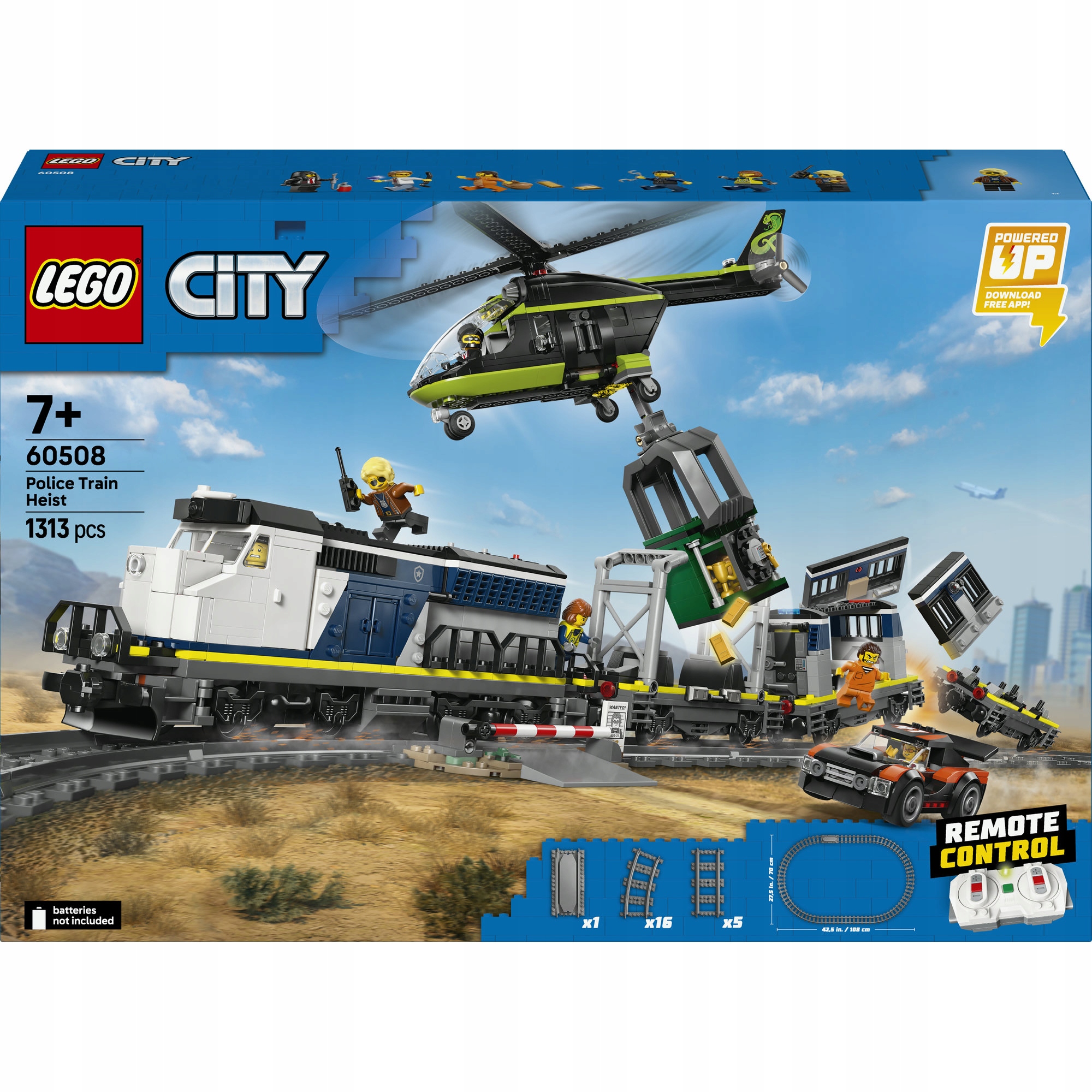 LEGO City 60508 Napad na policyjny pociąg, Dzień Dziecka