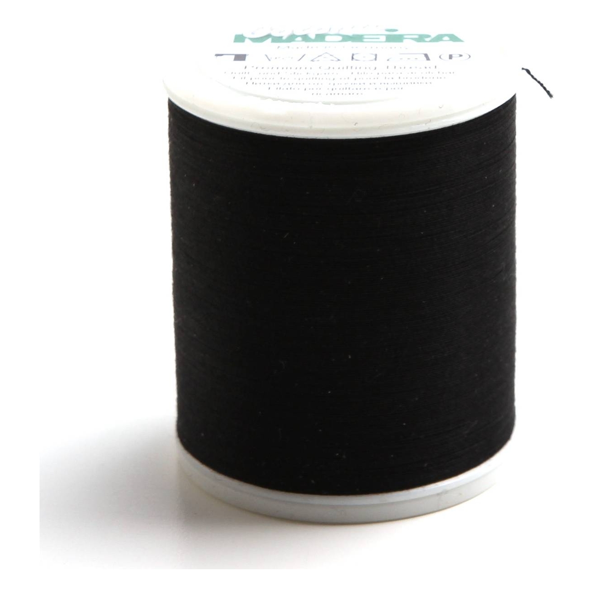 Madeira Black Cotona 50 Quilting Thread 1000m (500)