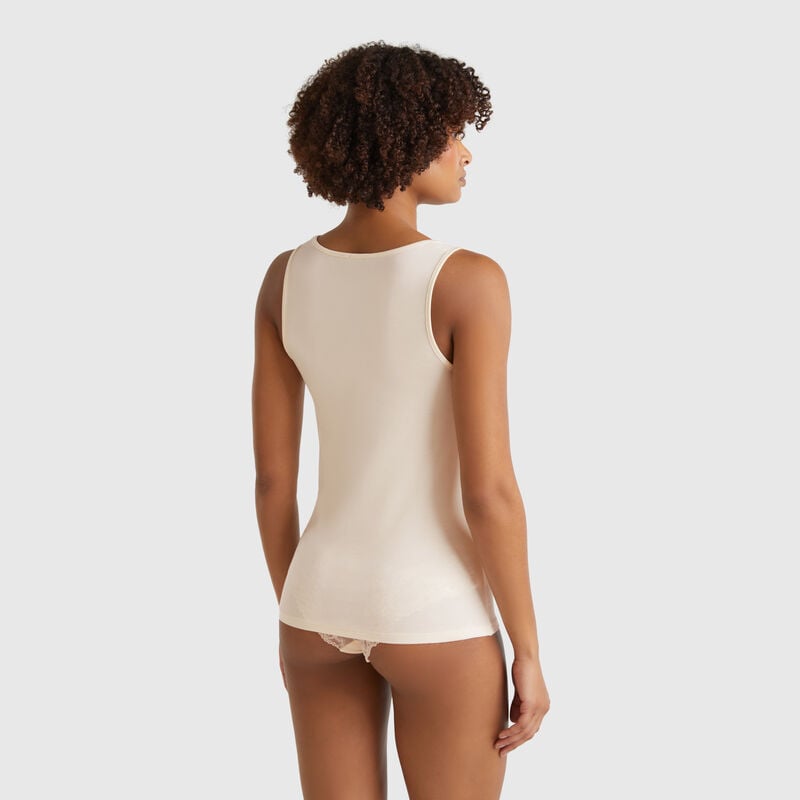 Tank top in stretch Modal Tencel™