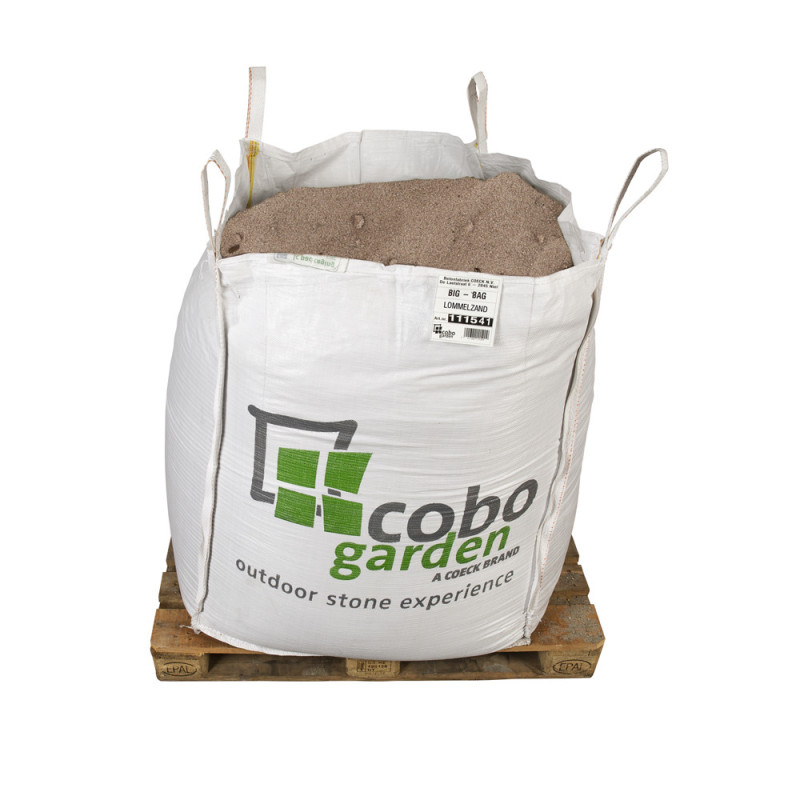 Big bag de Sable de Lommel pour maçonnerie 0 à 2 mm 1 m³ COBO GARDEN
