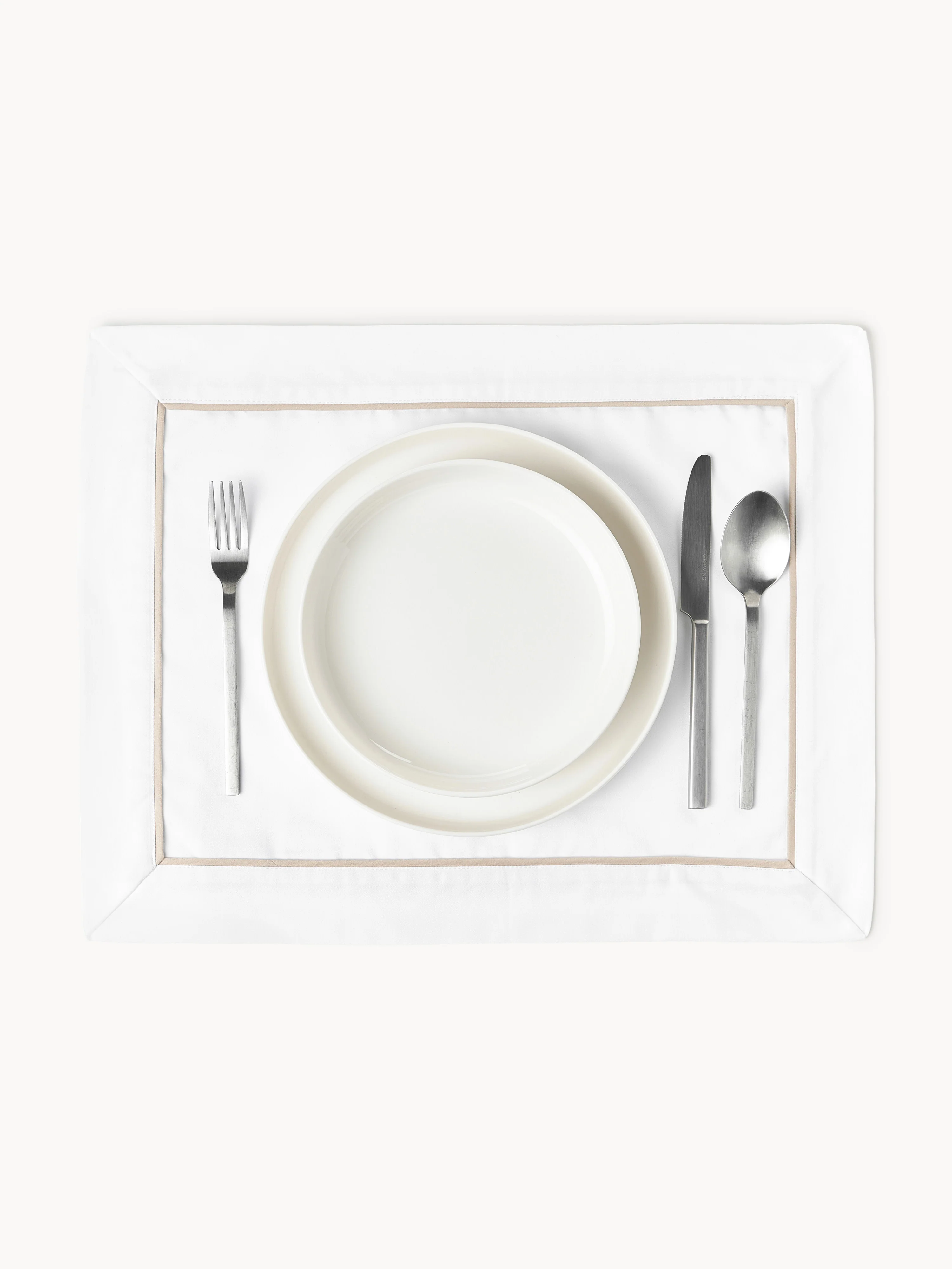 Baumwollsatin-Tischsets Tatiana, 2er-Set