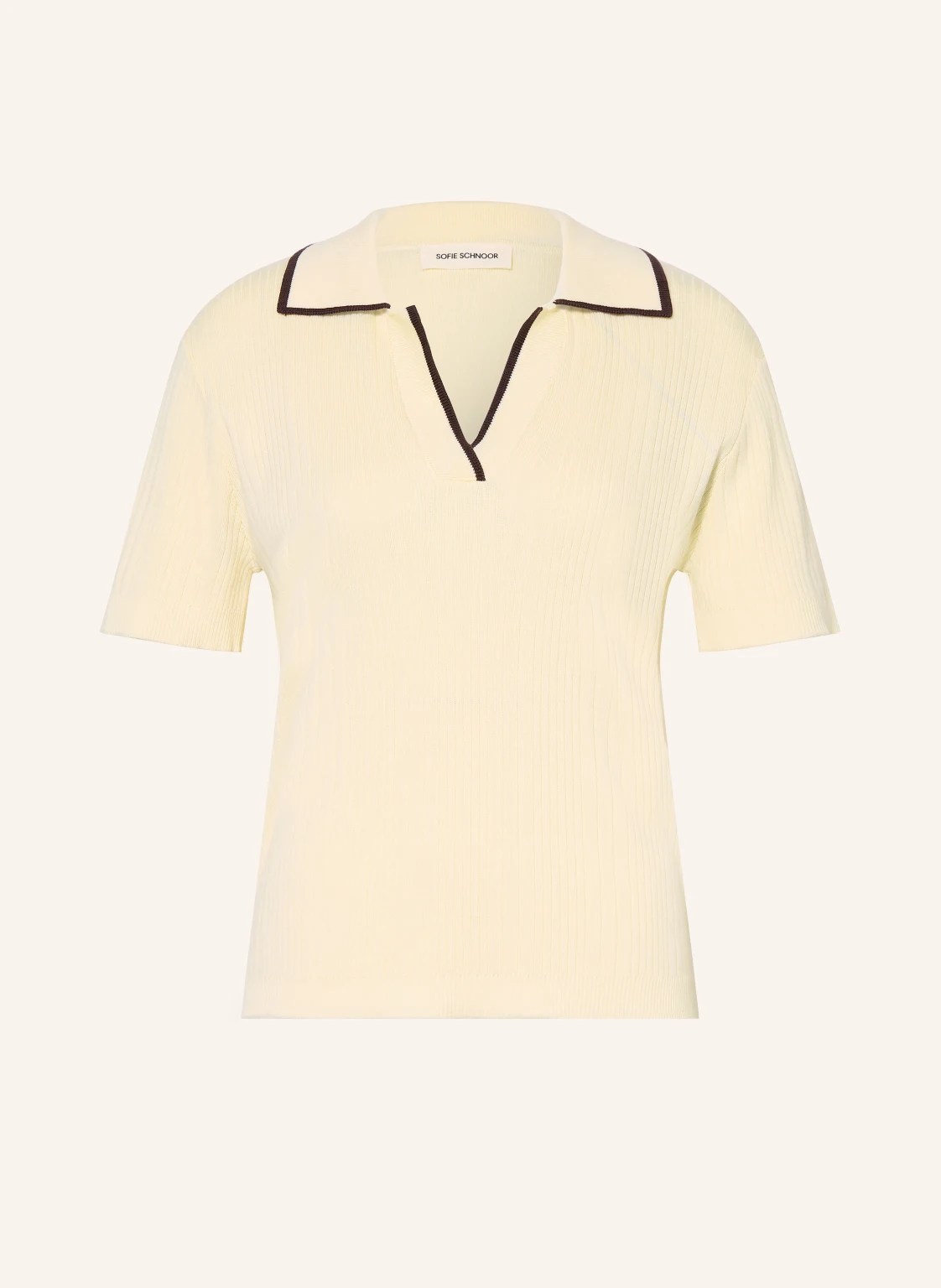 SOFIE SCHNOOR Strick-Poloshirt JAMIESW