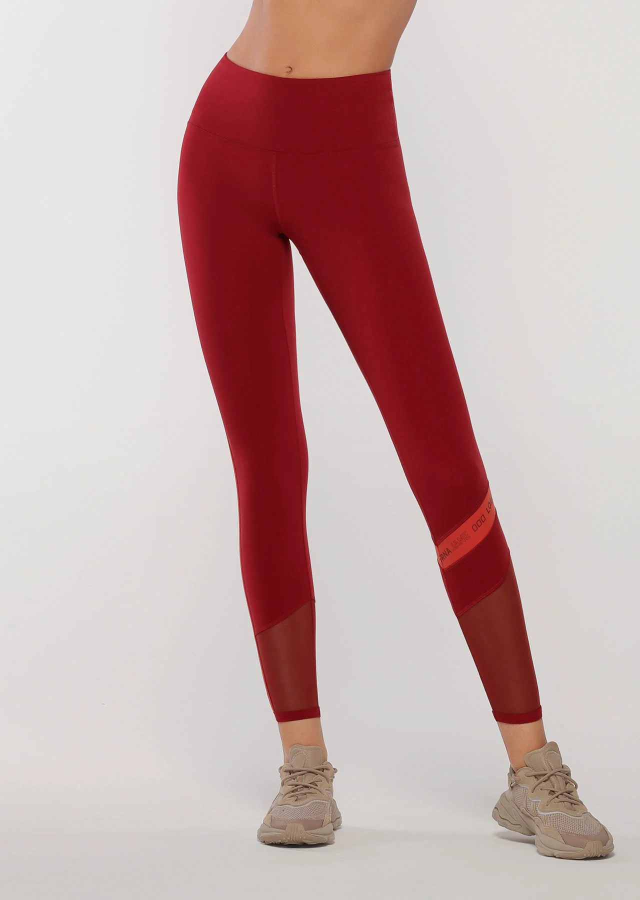 Colour Block Core Full Length Leggings