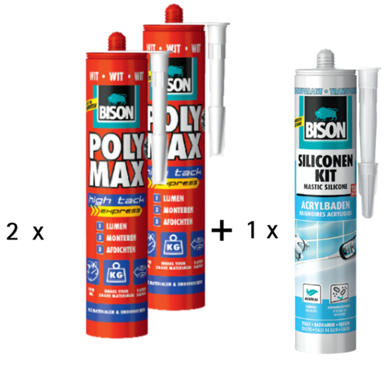 Kit d'installation pour panneau Wallfiness BISON