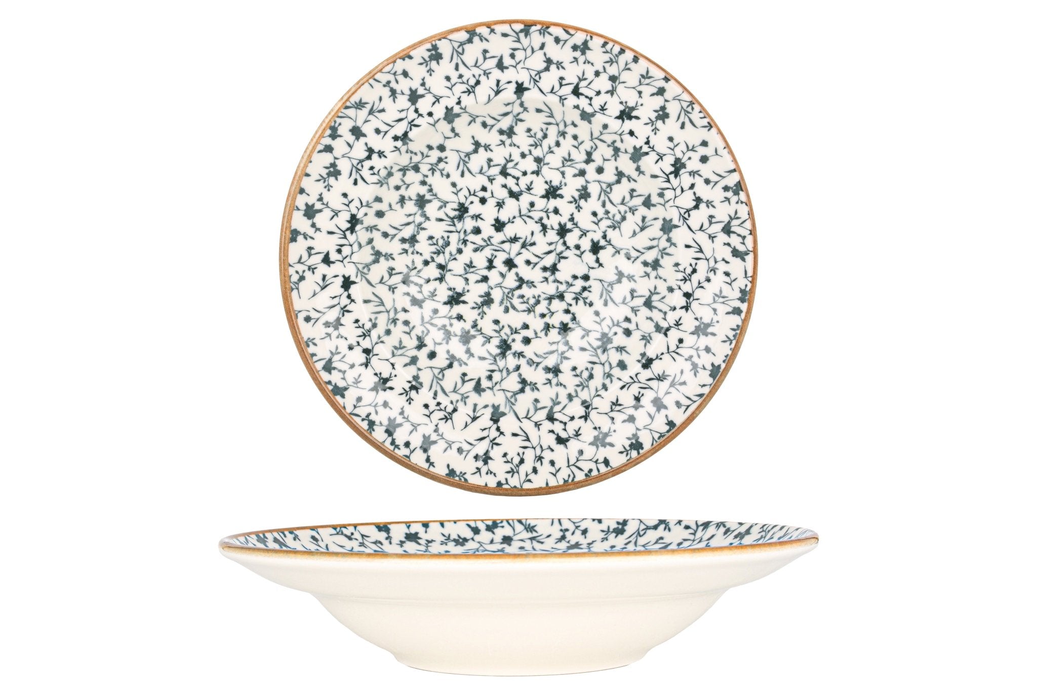 Bonna Pastabord - Calif - Porselein - 24 cm (400cc) - set van 2