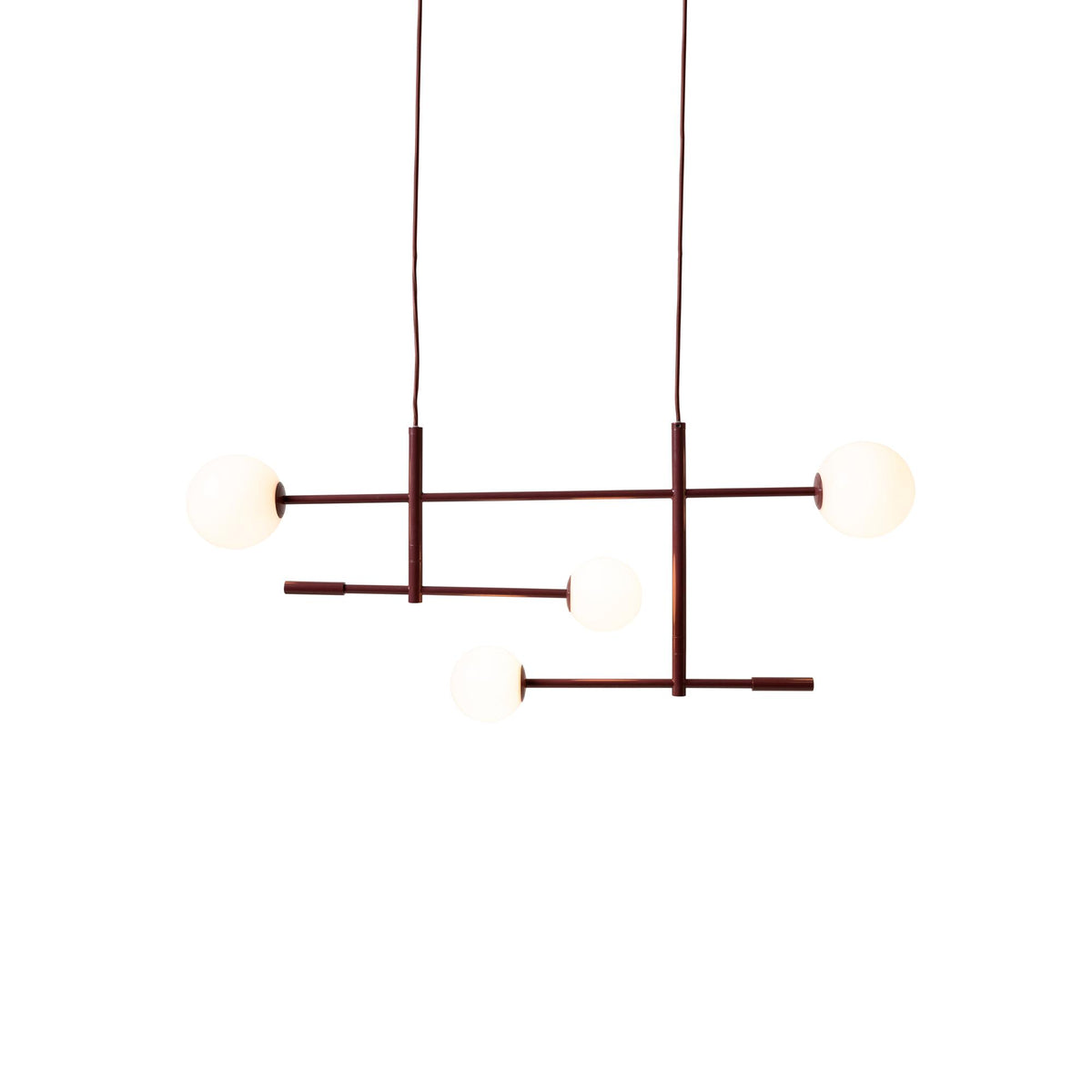 it's about RoMi hanglamp Copenhagen - rood - 97x13x215cm