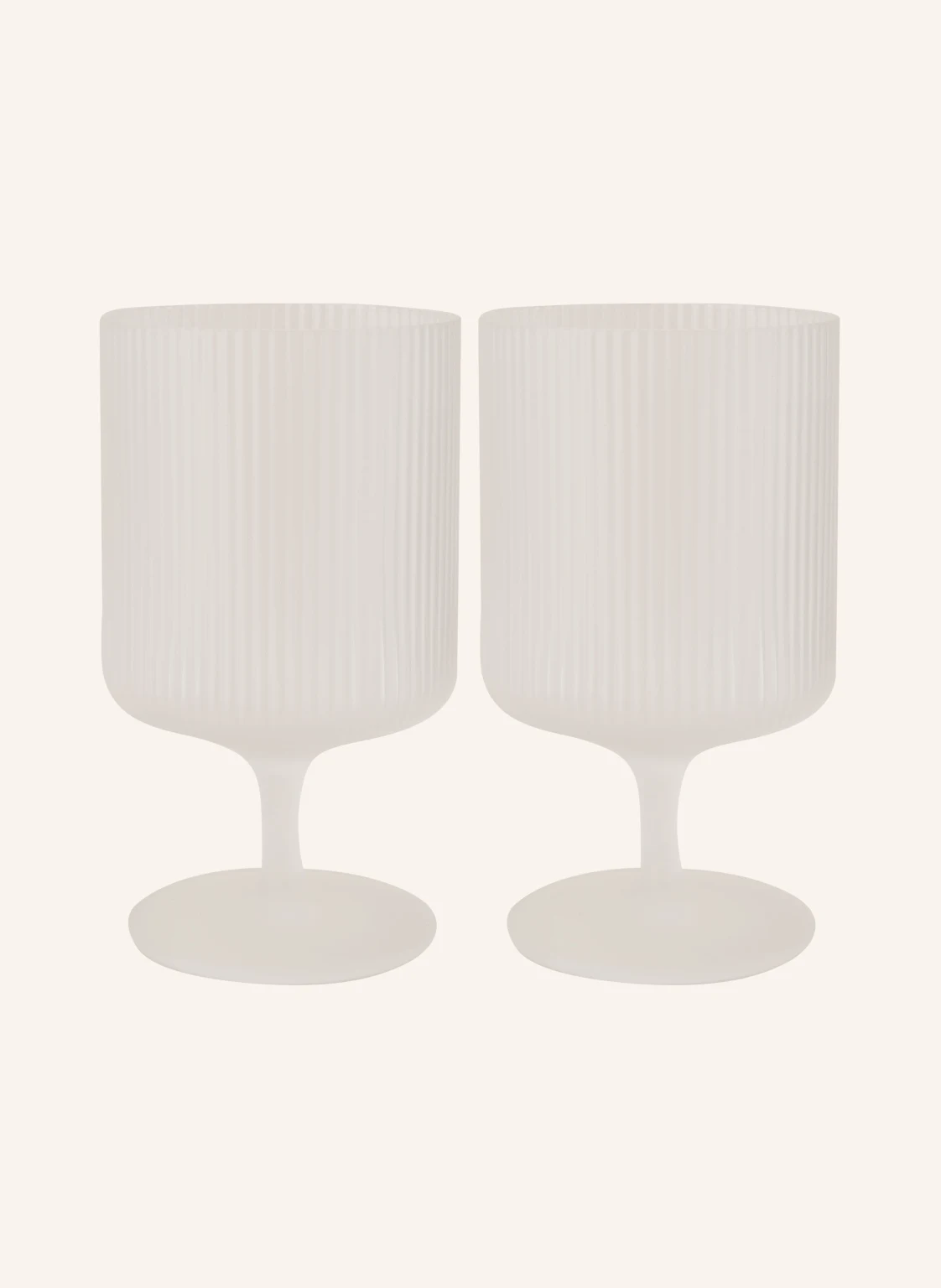 Ferm LIVING 2er-Set Weingläser RIPPLE