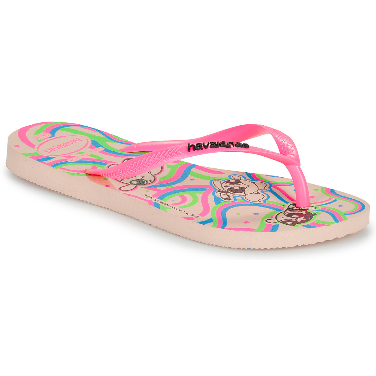 Havaianas - KIDS SLIM POWERPUFF GIRLS - Pink