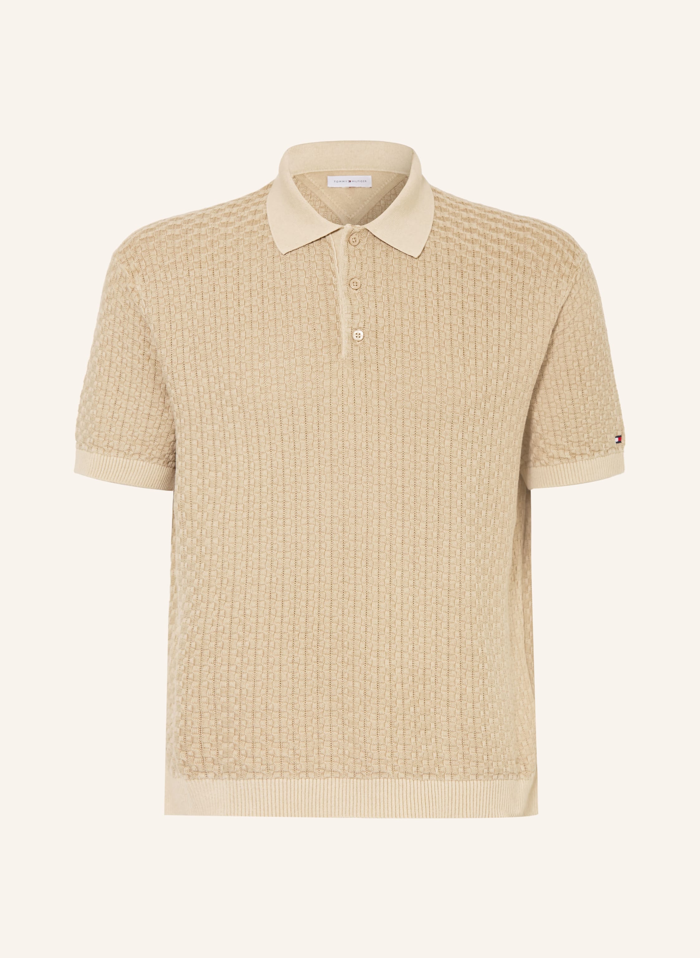 TOMMY HILFIGER Strick-Poloshirt