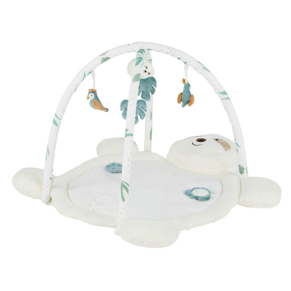 - Tapis d'éveil bébé paresseux multicolore