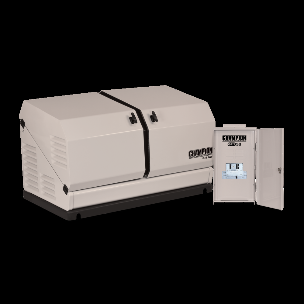 Champion 8.5 Kilowatt Automatic Home Standby Generator with 12 Circuit Transfer Switch