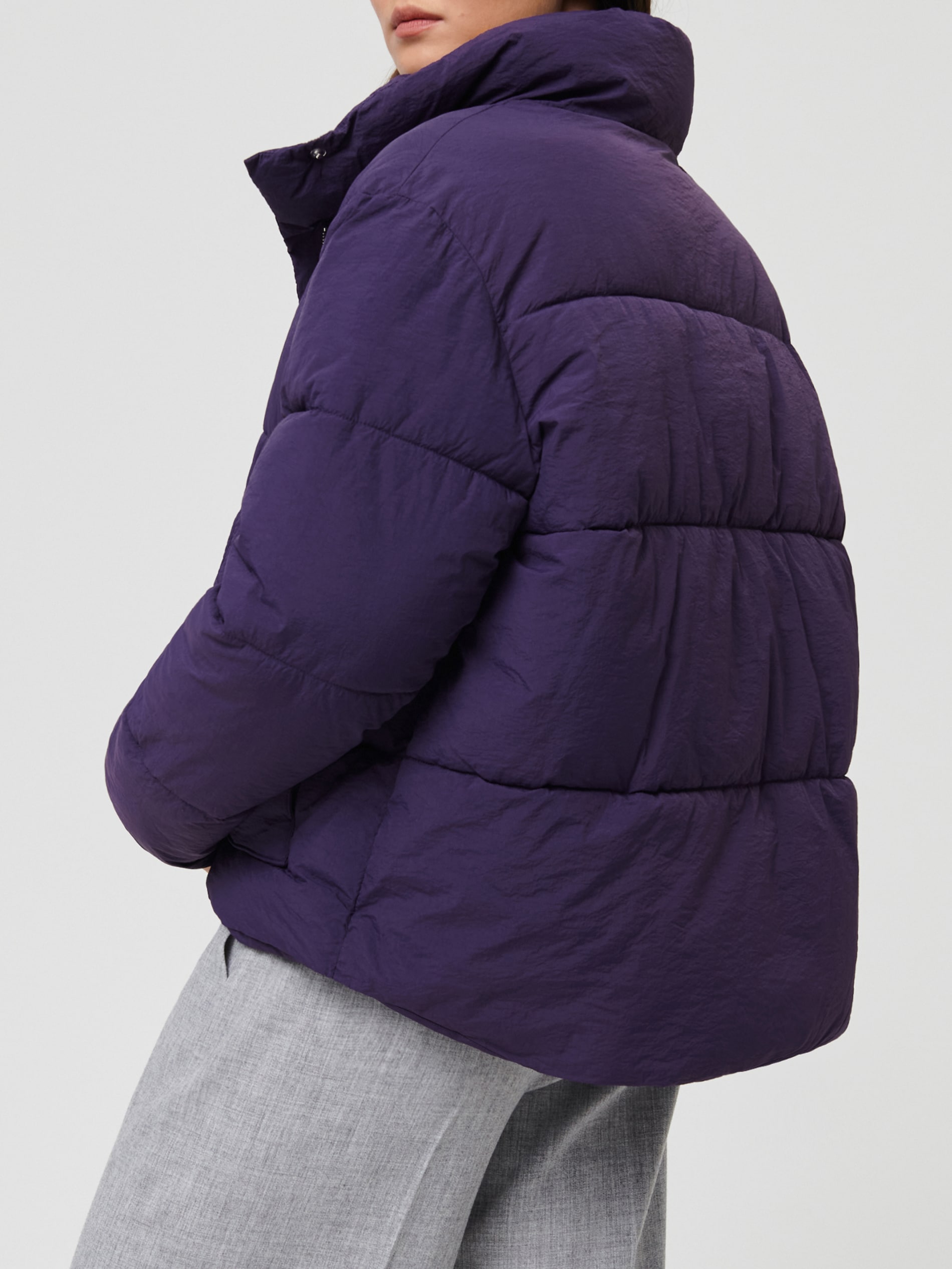 Pikowana kurtka puffer