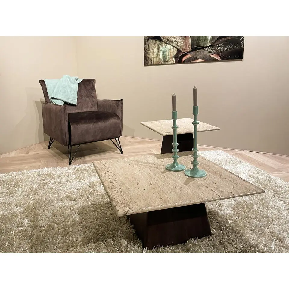 Livingfurn Salontafel Valentino 45cm Mangohout