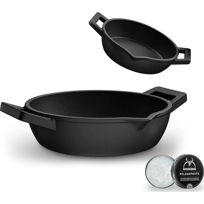 Grillpfanne 2er-Set Gusskoenig