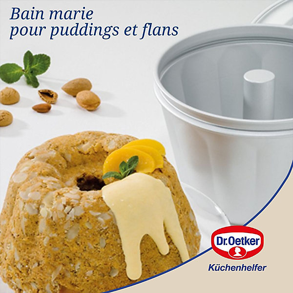 Ensemble de 2 Moules à bain marie 21 x 14 x 15 cm Dr. Oetker Classics