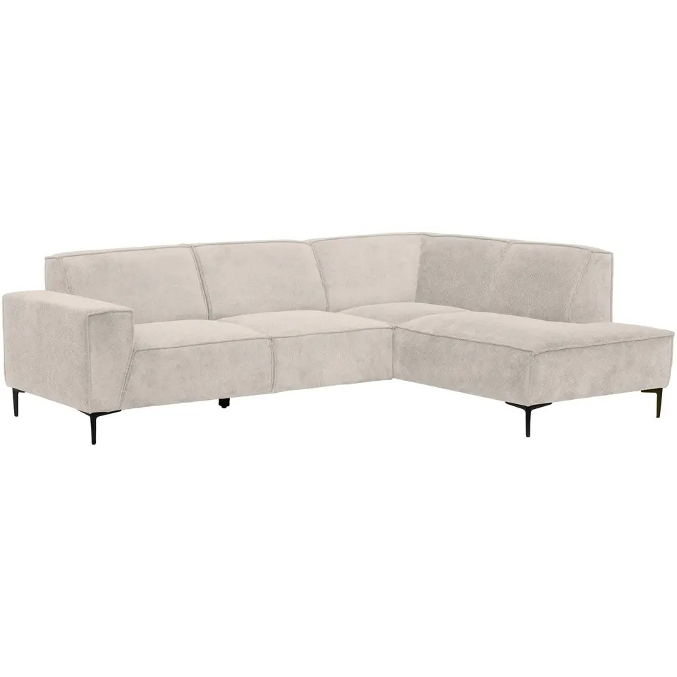 Hoekbank Romy rechts - stof Egon - beige