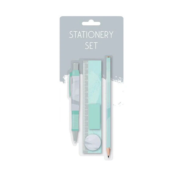 Stationery Set Smudge Grey
