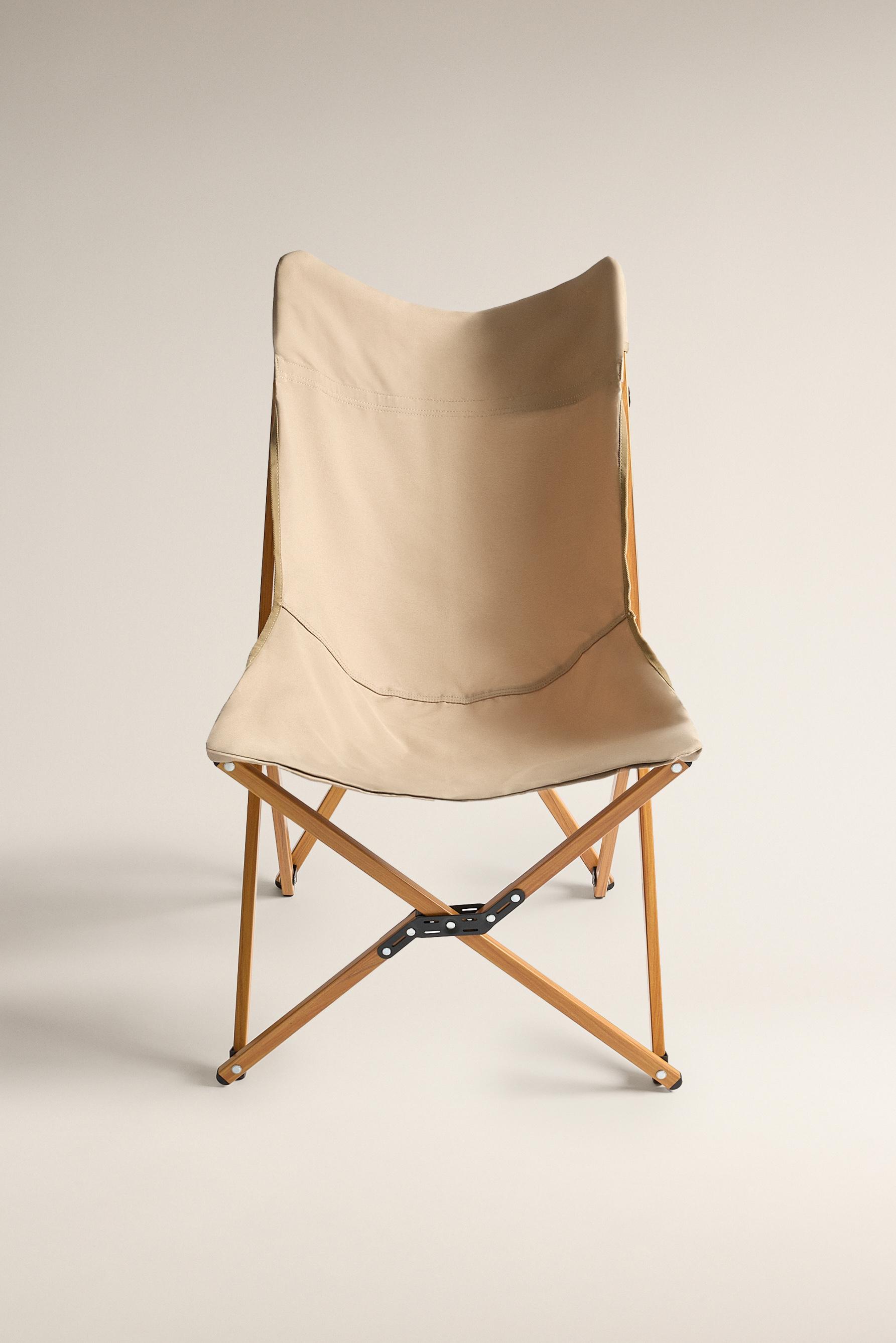 Silla camping estructura plegable