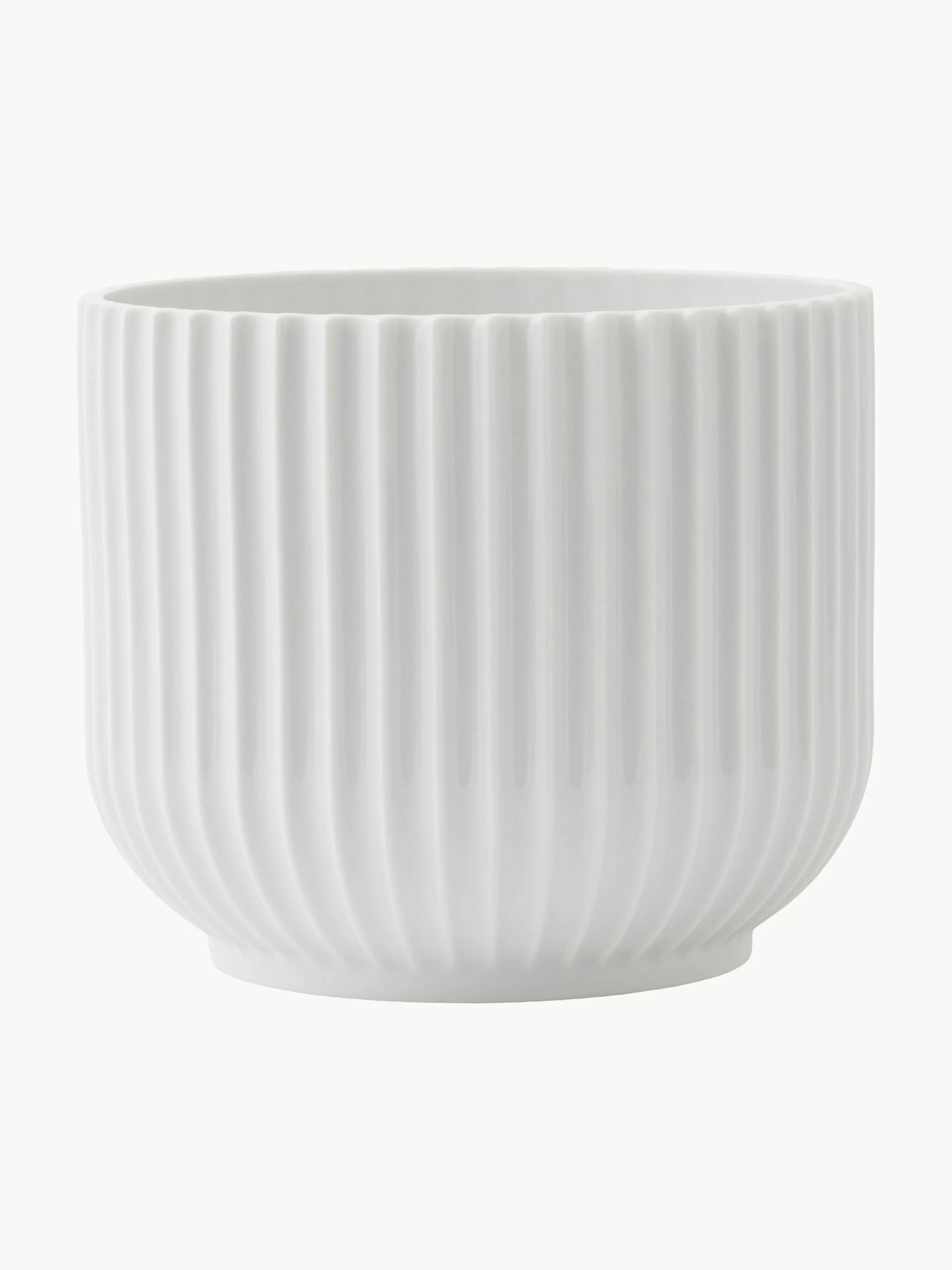 Porzellan-übertopf Lyngby, H 13 cm