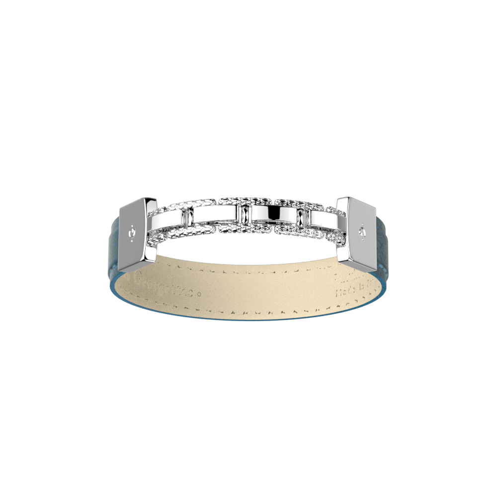 Bracelet Twist, écailles Turquoise
