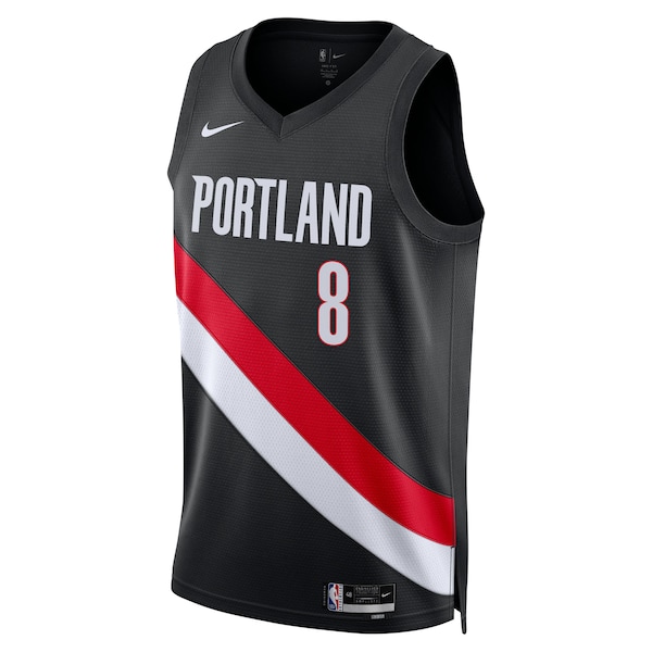 Deni Avdija Portland Trail Blazers Nike Unisex Swingman Jersey - Icon Edition - Black