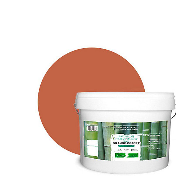 Orange Desert Peinture interieur exterieur aspect mat Natura - Orange Desert - 10L