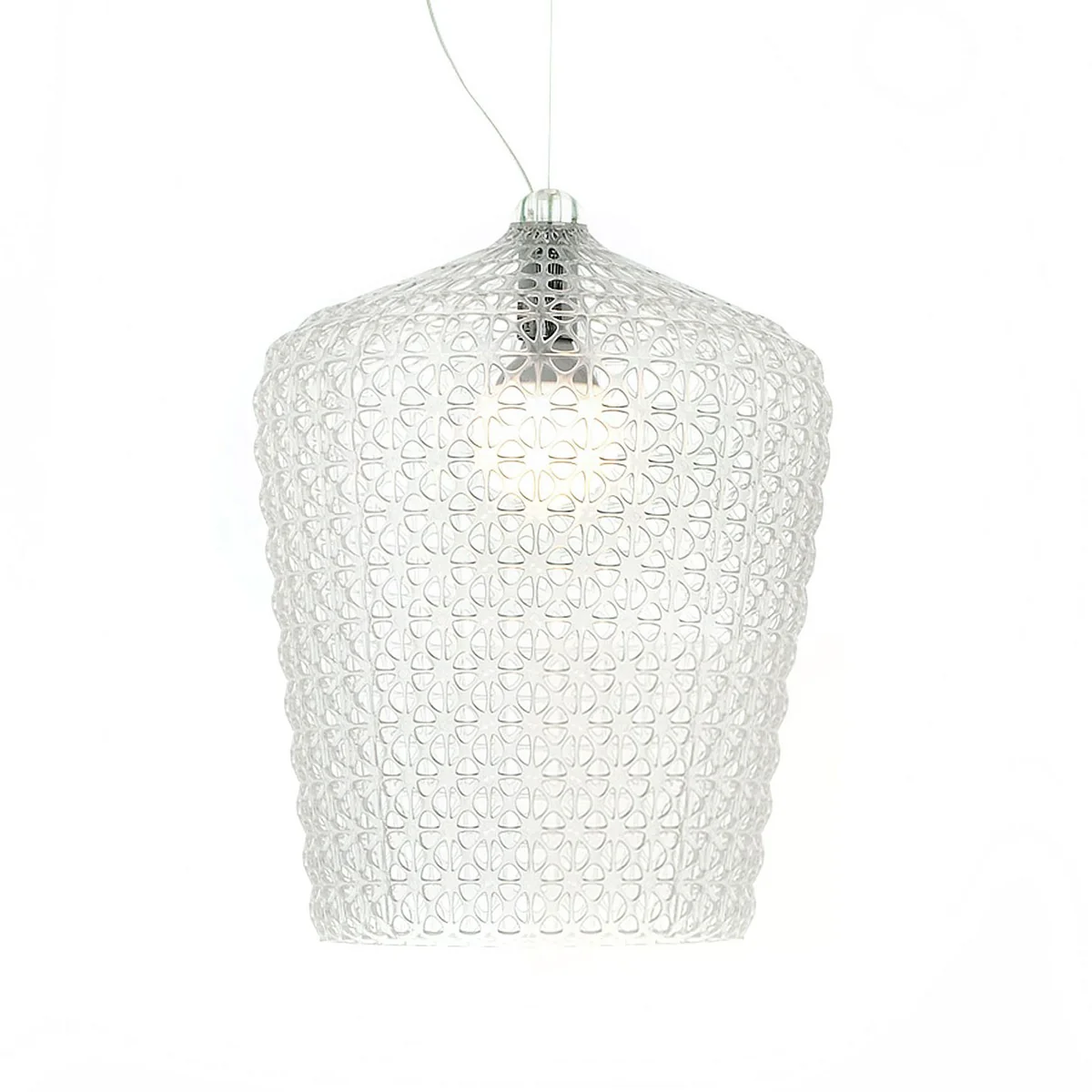 Kartell - Kabuki Pendelleuchte, transparent