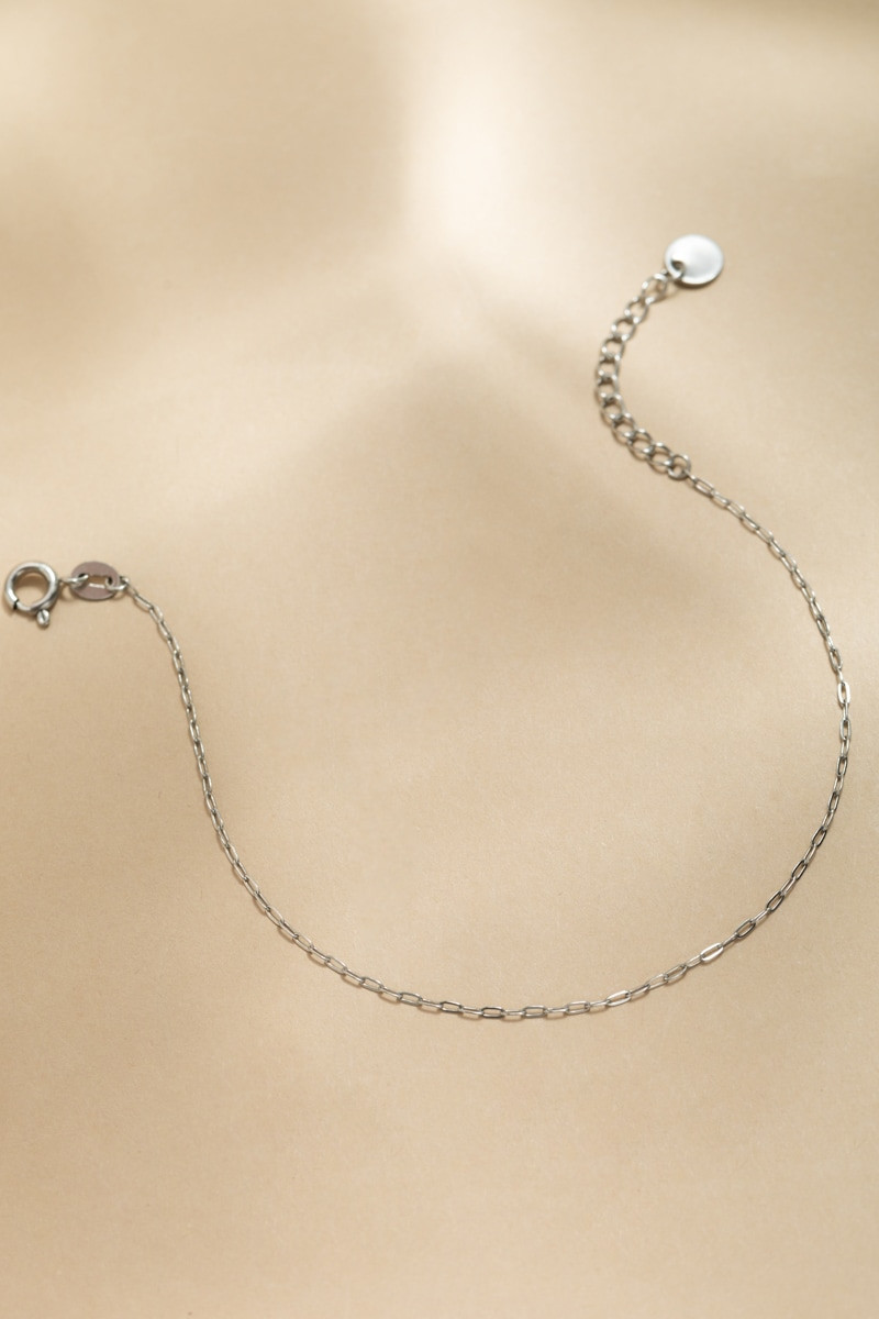 Natasha Paperclip Chain Stainless Steel Bracelet