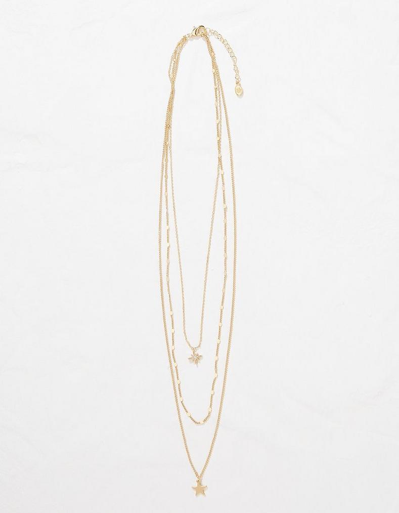 Multi Layer Star Necklace