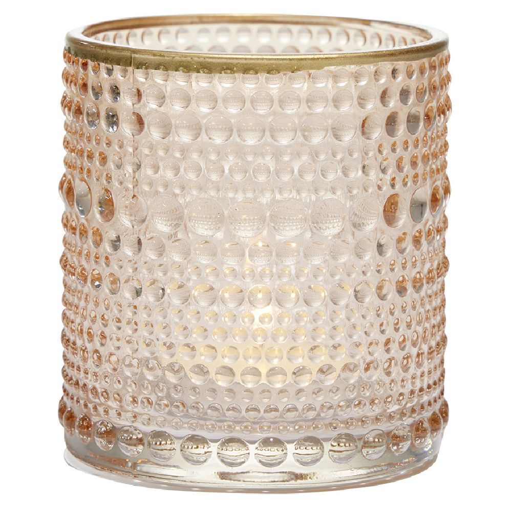 Bougeoir en verre