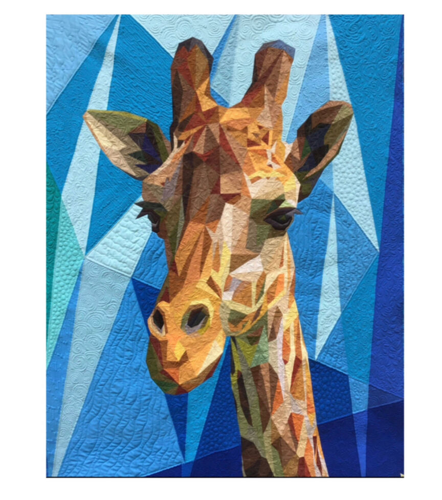 Legit Kits Big G the Giraffe Foundation Paper Pieced Quilt Top Kit