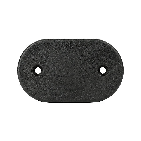 Lot 26 clips de fixation pour brise vue gris PVC
